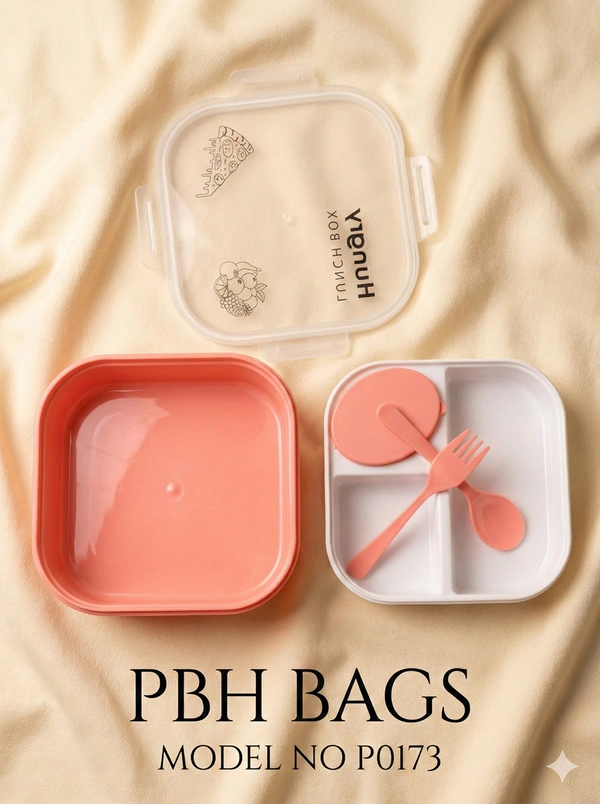 HUNGRY PBH P0173 "Hungry" Bento Lunch Box - Blossom
