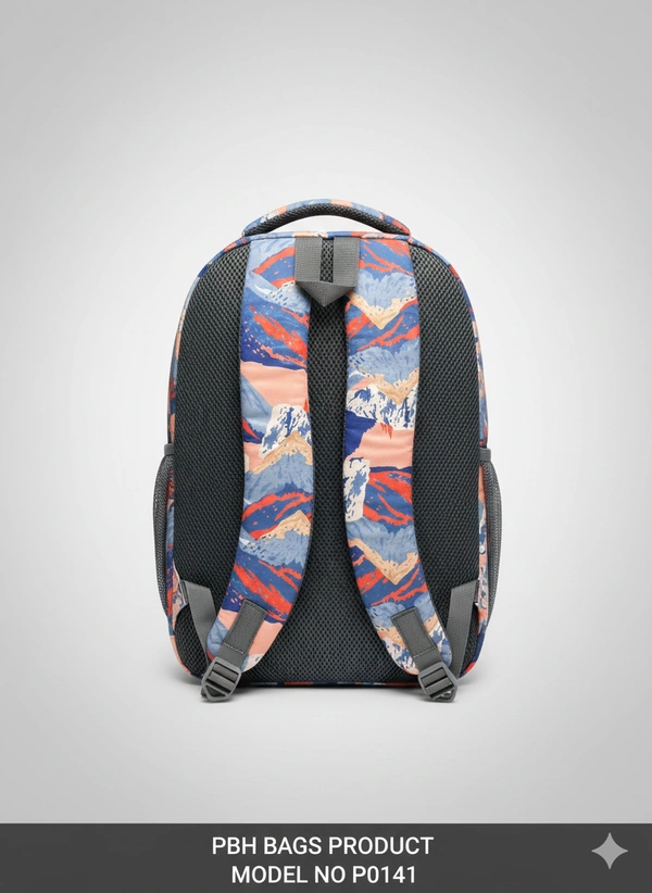 PBH P0141 Print Soft 18*14*9 Backpack - Malta, 18*14*9