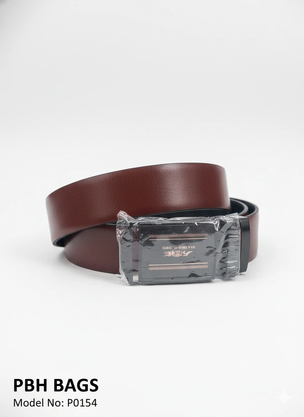PBH BAGS | Premium Executive Leather 1.5 Inches Width Belt Model No. P0154 - Cowboy