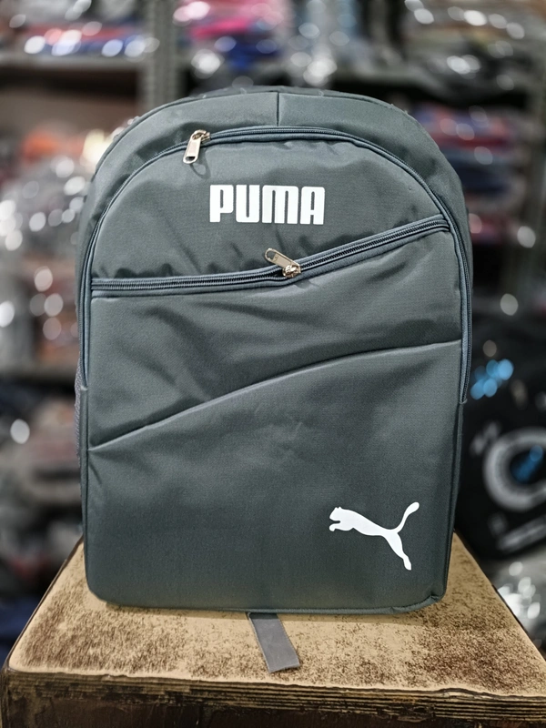 PUMA PBH P034 - 5 20*15*8 Large durable PUMA Backpack - Silver Rust, 18*14*7