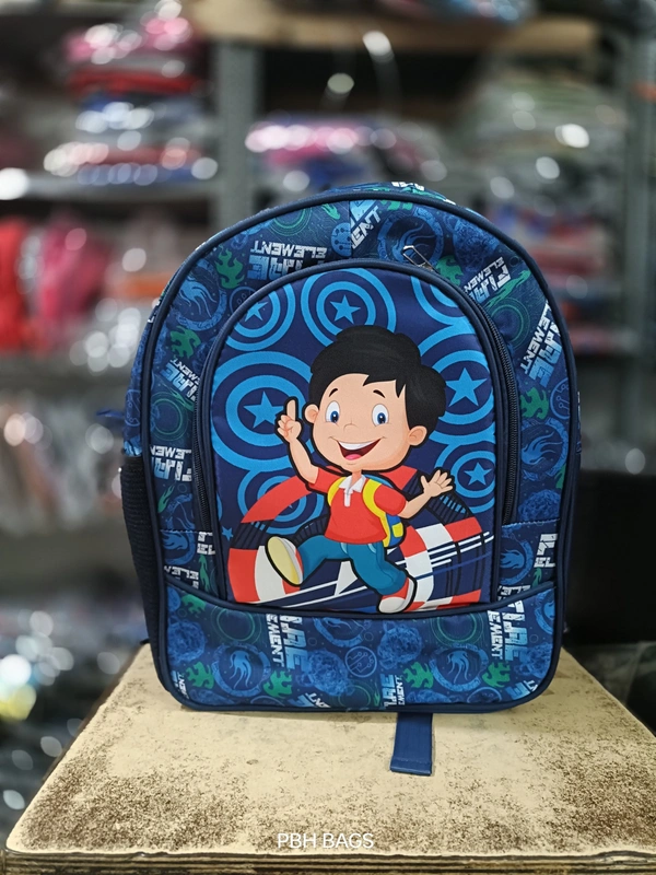 PBH P162 14*12*6 Small Picture Backpack - 14*12*6, NAVY