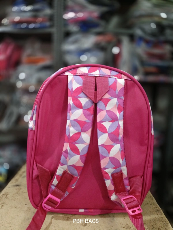 PBH P162 12*10*6 Small Picture Backpack - 12*10*6, Fuchsia Pink