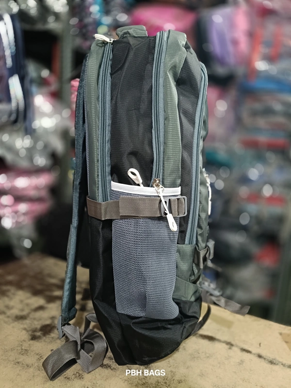 PBH P062 22*14*10 Multiple Zips 25 liters Padded Travel Backpack - 22*14*10, Marshland