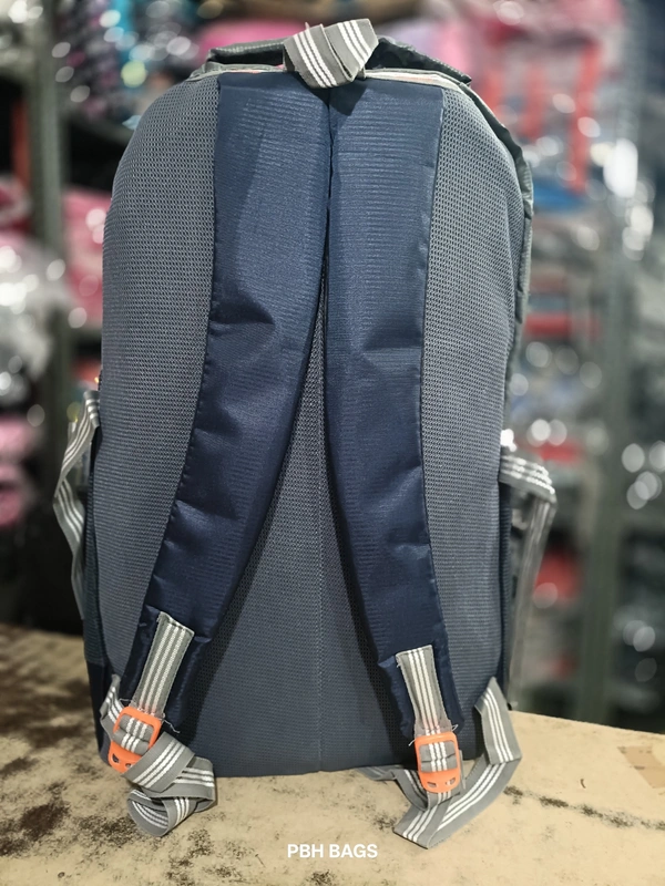 WILDCRAFT PBH P062 22*14*10 Multiple Zips 25 liters Padded Travel Backpack - Tolopea, 22*14*10