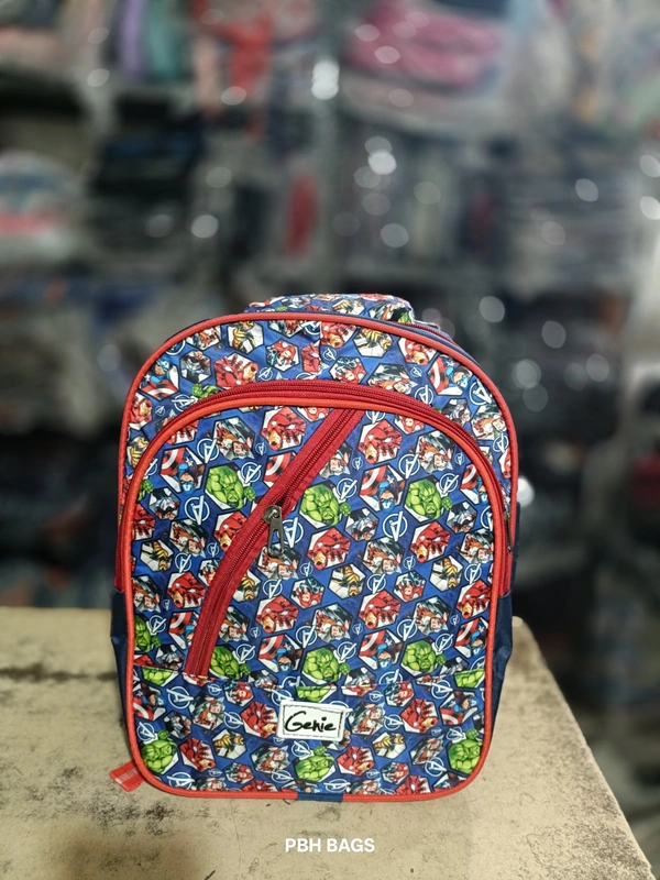 PBH P017 Small Kids' School/Casual Backpack - Wine Berry, 16*14*6