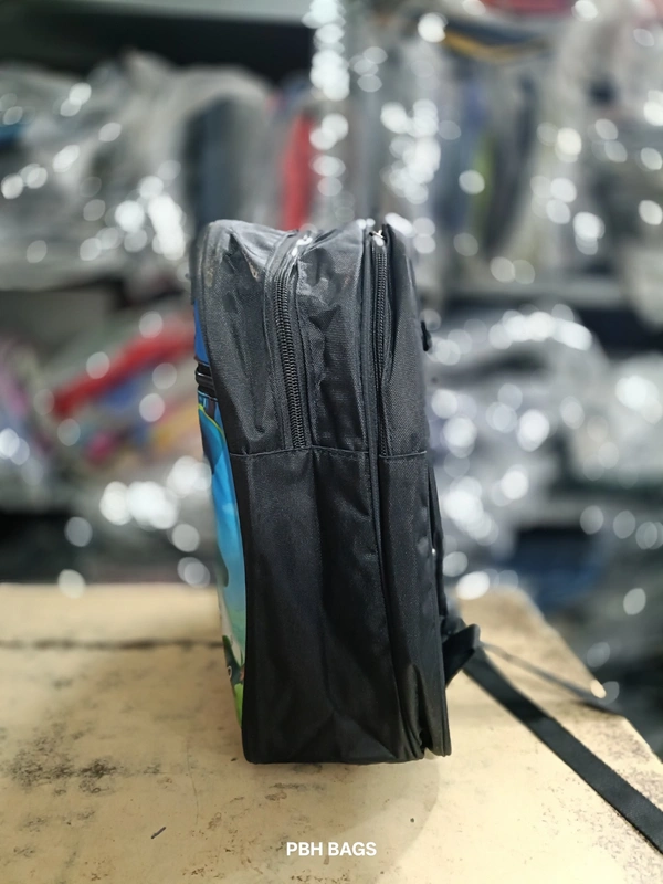 PBH P011 Kids Backpack Nursery/Toddler School Bag | Small Dual-Zip Bag Featuring Ryder & Pups - Crowshead, 14*12*5