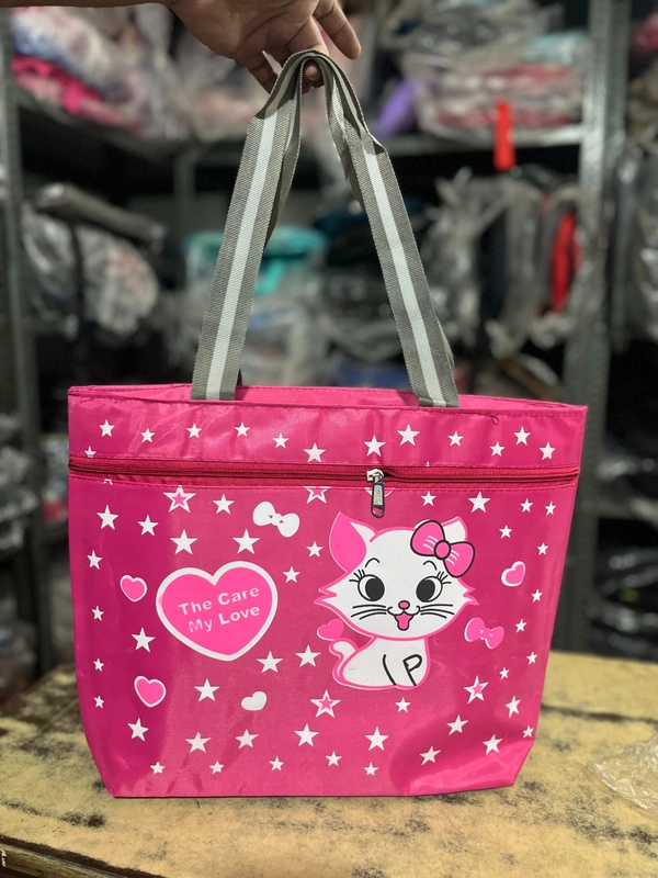 PBH P032 Tote/ Lunch / Shopping Bag - Red Violet, 16*12*5