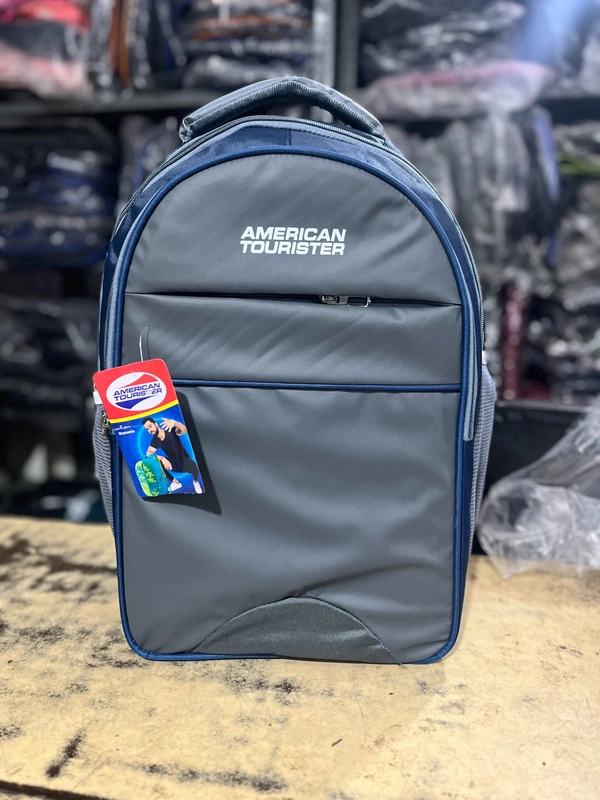 American Tourister PBH P020 18*14*6Transport-Themed Backpack - Black Rock, 18*14*6