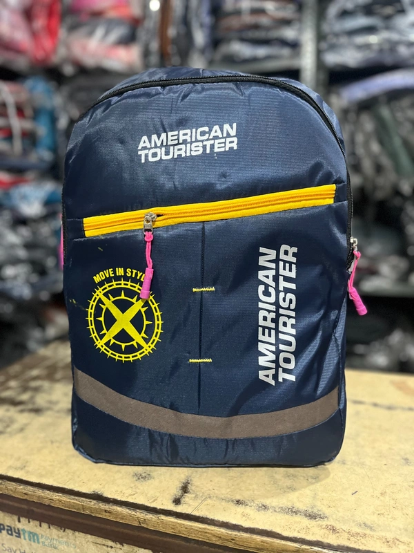 American Tourister PBH P0221 American Tourister 18*14*8 Backpack - Gulf Blue, 18*14*8