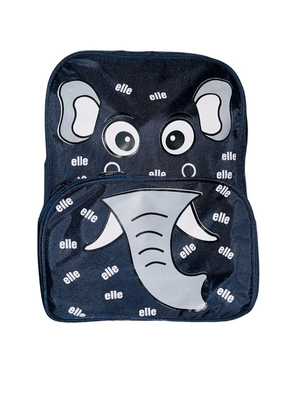 Pbh P004 Small 14*10*5 Backpack Elephant - 14*10*5, Navy Blue