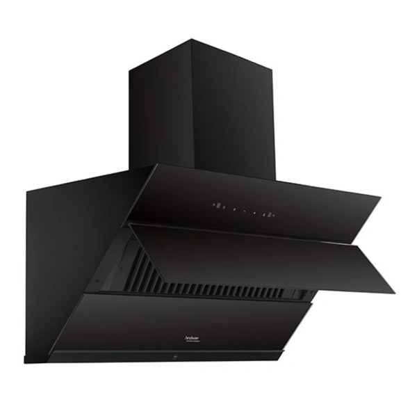 Hindware LEXIA 90 AUTO CLEAN CHIMNEY - Black, 90cm, Installation will be done on chargeable basis. For more information please contact to EUROKIN.