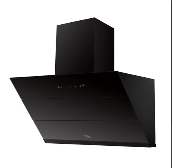 Hindware LEXIA 90 AUTO CLEAN CHIMNEY - Black, 90cm, Installation will be done on chargeable basis. For more information please contact to EUROKIN.