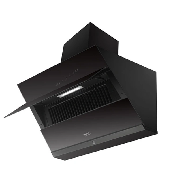 Hindware LEXIA 90 AUTO CLEAN CHIMNEY - Black, 90cm, Installation will be done on chargeable basis. For more information please contact to EUROKIN.