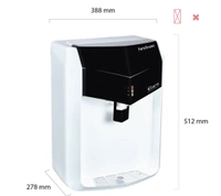 Hindware  ELARA RO+UV+UF+MINERALS (COPPER+) - BLACK AND WHITE