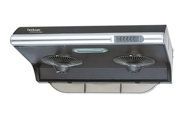 HINDWARE BENITO PLUS 2M PC AUTO CLEAN CHIMNEY - (mm)750, Black