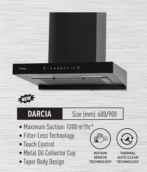Hindware  DARCIA 90  - Black, (LxWxH)900x480x540 mm