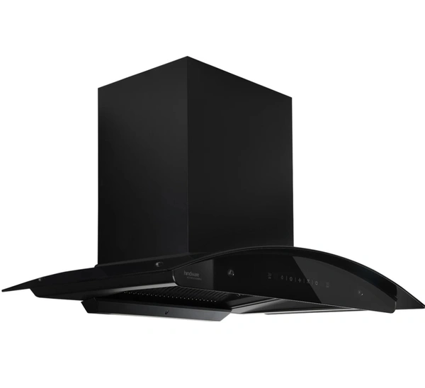 Hindware  NADIA BLK AUTO CLEAN 90 CHIMNEY - Black  ⚫️, 90cm