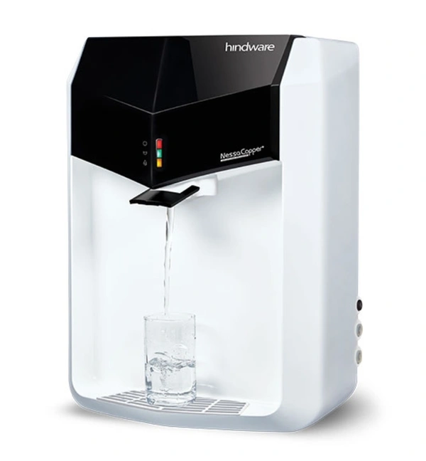 Hindware NESSA COPPER+ WATER PURIFIER - White, 1.5fit/1fit