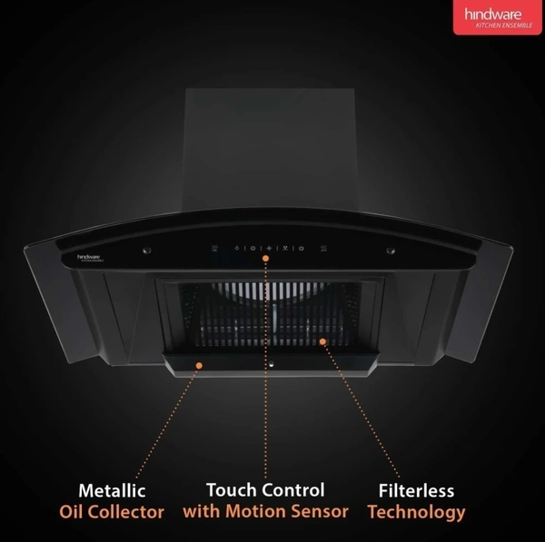 Hindware CELESIA BLK 90 - Black, 90 Cm