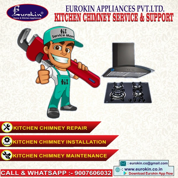 Eurokin  Kitchen Chimney Minor Service  - Validity 7days