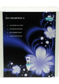 ECO CRYSTAL CHAMPION A 10L RO WATER PURIFIER 💧 WHITE & BLUE - WHITE, W 46 cm H 52 cm D 50.5 cm W12.65