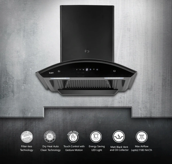 KAFF SIRIO DHC 75 - 75 CM, Black