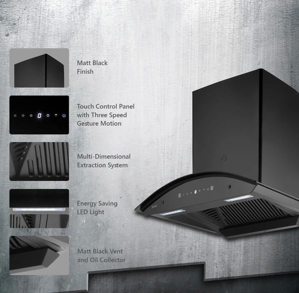 KAFF SIRIO DHC 75 - 75 CM, Black