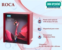 Eco Crystal RO Champion – A ROCA (RO Water Filter) - Bright Red, 41L x 32W x 45H Centimeters