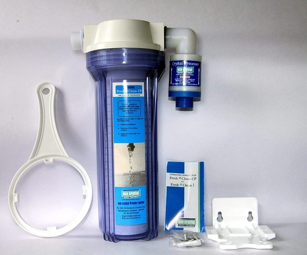 Eco Crystal Fresh and Clean CP Water Softener - White, 37L x 21.2W x 14H Centimeters