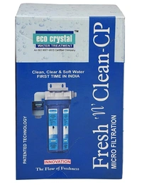 Eco Crystal Fresh and Clean CP Water Softener - White, 37L x 21.2W x 14H Centimeters