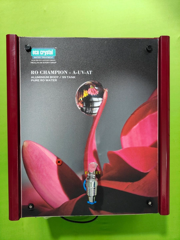 ECO CRYSTAL RO CHAMPION A UV AT - Stiletto, 41L x 32W x 45H Centimeters