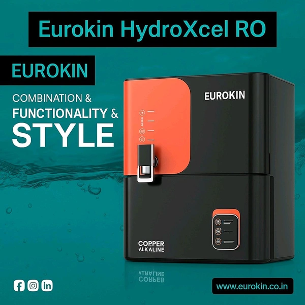 Eurokin HydroXcel RO - Black, 403×283×495 MM