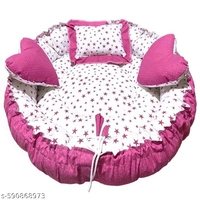 Mom & Son – 5 in 1 Newborn Baby Gift Set Combo - Purple Pizzazz, Free, Bedding Set