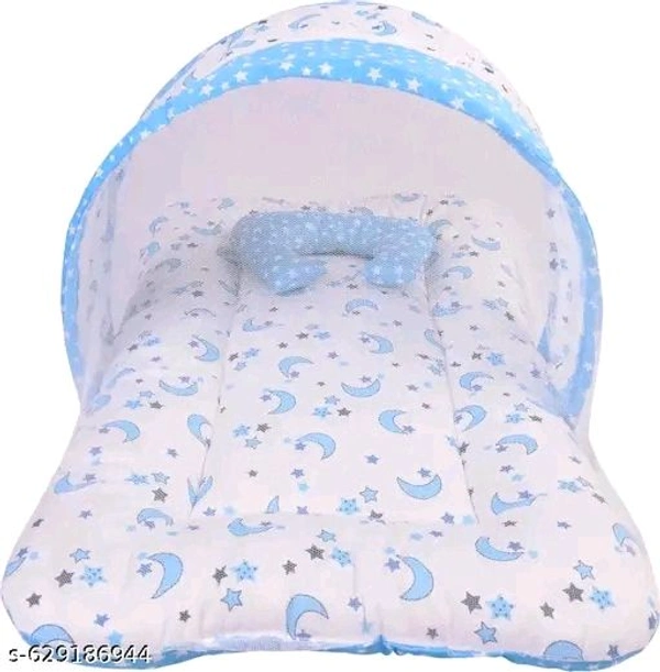 Mom & Son – 5 in 1 Newborn Baby Gift Set Combo - Periwinkle, Free, Bedding Set