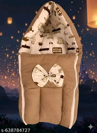 Baby Sleeping Bag - Free, New Born Baby, Raw Sienna