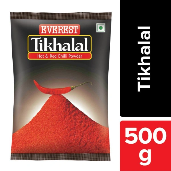Everest Tikhalal Red Chilli Powder - 500G