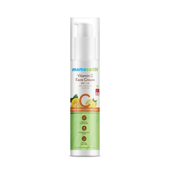 Mamaearth Vitamin C Face Cream Spf20
