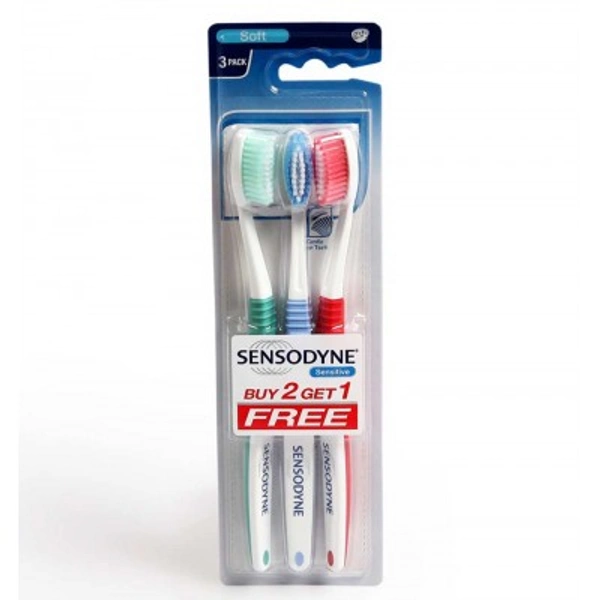 Sensodyne Sensitive Toothbrush Soft (3+1 Pack)