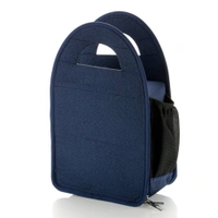 0128 Steel Lunch Box Set (5 pcs, Black) - 1.307 kgs, India