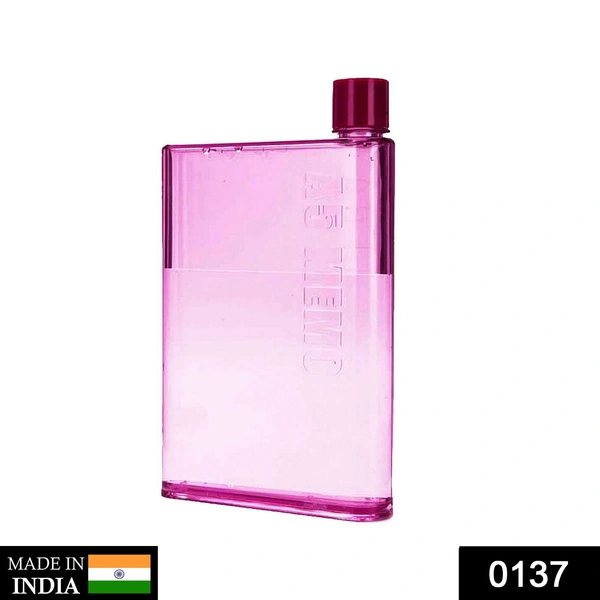 0137 A5 Size Notebook Plastic Bottle (Any color) - 0.252 kgs, India