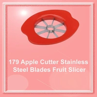 0179 Apple Cutter Stainless Steel Blades Fruit Slicer - 0.096 kgs, India