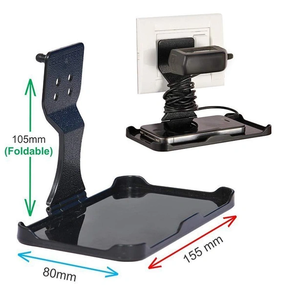 0291 Mobile Charging Stand Wall Holder - 0.082 kgs, India