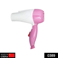 0389 Folding Hair Dryer Hair with 2 speed control - 0.281 kgs, China