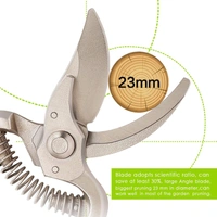 0466 Garden Shears Pruners Scissor (8 inch) - 0.19 kgs, China