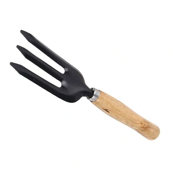 0475 Hand Weeding Fork (Steel, Black) - 0.06 kgs, China