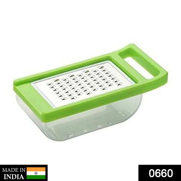 0660 Cheese Grater/Slicer/Chopper With Stainless Steel Blades - 0.083 kgs, India