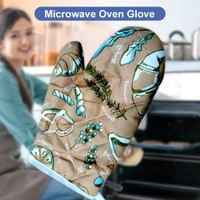 0675 Heat Resistant Non-Slip Oven Mitts/Gloves (1pc) - China, 0.644 kgs