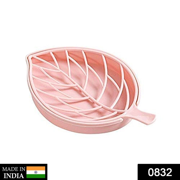 0832 Leaf Shape Dish Soap Holder for Kitchen and Bathroom - 0.108 kgs, India