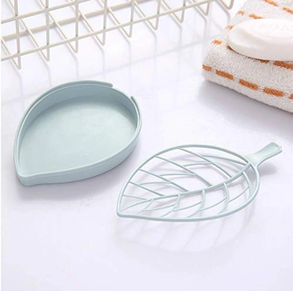 0832 Leaf Shape Dish Soap Holder for Kitchen and Bathroom - 0.108 kgs, India