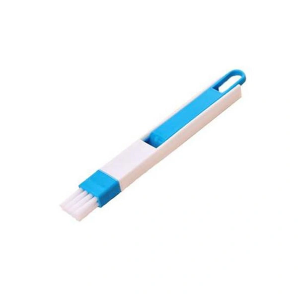 0850 2 in 1 Multi-Function Plastic Window Slot Keyboard Wardrobe Dust Removal Cleaning Brush - 0.025 kgs, China